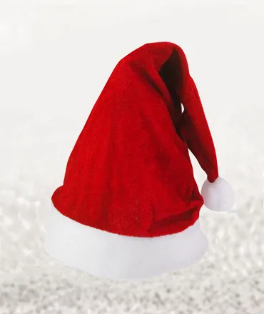 Gorro de navidad Terciopelo